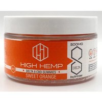 Delta 8 CBD Gummies - Sweet Orange, 20 ct, High Hemp Brand