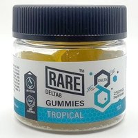 Delta 8 CBD Gummies - Tropical, 10 ct, Rare Brand
