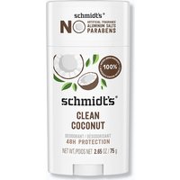 Deodorant Stick, Clean Coconut, 2.65 oz, Schmidts Deodorant