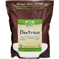 Dextrose Powder, Pure and Natural Sweetener, 2 lb, NOW Foods
