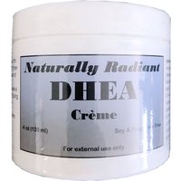 Naturally Radiant DHEA Cream, 4 oz, NutriVera Naturals