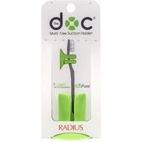 DOC Multi-Use Suction Holder, Toothbrush Holder, Radius
