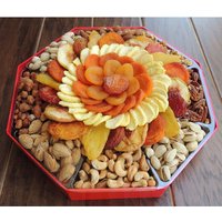Dried Fruit & Nut Holiday Gift Box, 64 oz, Vacaville Fruit Company