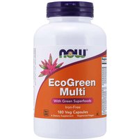 EcoGreen Multi Vitamin, 180 Vegetarian Capsules, NOW Foods