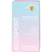 EcoSport Hydration Drink Mix - Watermelon, 24 Stick Packs, Lily of the Desert Nutrition