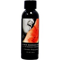 Juicy Watermelon Edible Massage Oil, 2 oz, Earthly Body