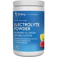 Electrolyte Powder, Raspberry & Lemon, 680 g (100 Servings), Dr. Berg Nutritionals
