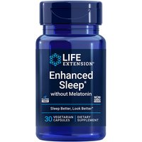 Enhanced Sleep without Melatonin, 30 Vegetarian Capsules, Life Extension