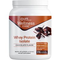 Wellness Code Whey Protein Isolate - Chocolate, 437 g, Life Extension