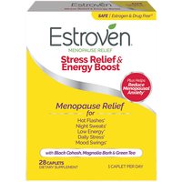 Estroven Menopause Relief Stress Relief & Energy Boost, 28 Caplets, i-Health, Inc.
