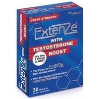 Extenze with Testosterone Boost, 30 Tablets, Beamonstar