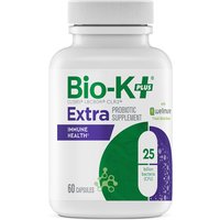 Extra Immune Health Probiotic Supplement with Wellmune, 60 Capsules, Bio-K+