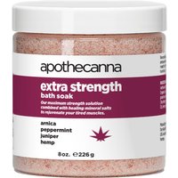 Extra Strength Bath Soak (300 mg CBD), 8 oz, Apothecanna