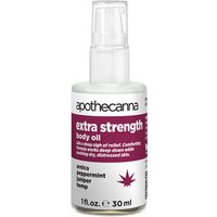 Extra Strength Body Oil (400 mg CBD), 1 oz, Apothecanna