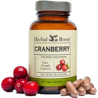 Extra Strength Cranberry with Nettle, 60 Vegan Capsules, Herbal Roots