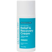 Extra Strength Relief & Recovery CBD Muscle Cream, 3 oz, Social CBD