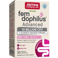 Fem-Dophilus Advanced, 10 Billion CFU (Refrigerated), 30 Veggie Capsules, Jarrow Formulas
