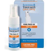 Ferr Phos 6X First Aid Oral Spray, 30 ml, Schuessler Tissue Salts