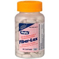 Fiber-lax Polycarbophil 500 mg, 90 Tablets, Watson Rugby