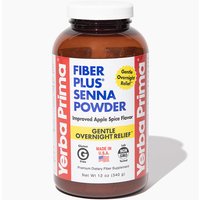 Fiber Plus Senna Powder, Improved Apple Spice Flavor, 12 oz (340 g), Yerba Prima