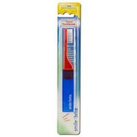 Fixed Head Nylon Toothbrush, Travel, Smile Brite