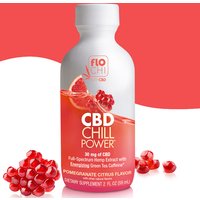 FloChi CBD Chill Power - Pomegranate Citrus Flavor, 30 mg CBD, 2 oz, Irwin Naturals