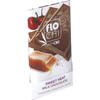 FloChi CBD Sweet Heat Milk Chocolate Bar, 2.12 oz (60 g), Irwin Naturals