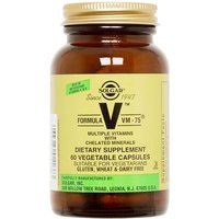Formula V Cap, VM-75 Multiple Vitamins with Minerals, 60 Vegetable Capsules, Solgar