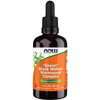 Fresh Green Black Walnut Wormwood Complex Liquid, 2 oz, NOW Foods