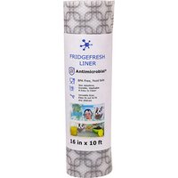 FridgeFresh Liner (Antimicrobial, BPA Free, Food Safe Fridge Liner), Grey Square, 10 FT, AltCooking Hub