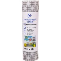 FridgeFresh Liner (Antimicrobial, BPA Free, Food Safe Fridge Liner), Grey Square, 5 FT, AltCooking Hub