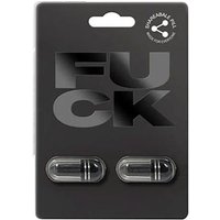 Fuck, Sexual Performance Enhancement for Men & Women, 2 Capsules