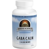 GABA Calm Sublingual, Peppermint Flavor, 120 Lozenges, Source Naturals