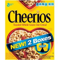 General Mills Cheerios, Toasted Whole Grain Oat Cereal, 40.7 oz