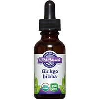 Ginkgo Biloba Liquid Extract, Organic, 1 oz, Oregons Wild Harvest