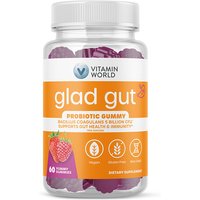 Glad Gut Probiotic Gummy, 60 Gummies, Vitamin World