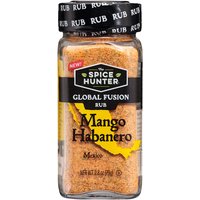 Global Fusion Rub, Mango Habanero, 2.8 oz, Spice Hunter