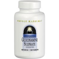 Glucosamine Sulfate 500mg 120 tabs from Source Naturals
