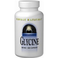 Glycine 500mg 200 caps from Source Naturals