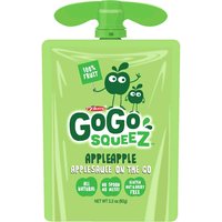 GOGO Squeez Applesauce On The Go Pouch, 3.2 oz x 20 ct