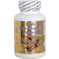 GoldVitamins Bee Propolis Extract 500 mg, 100 Capsules