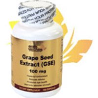 GoldVitamins GSE-100, Grape Seed Extract 100mg, 100 Capsules