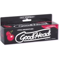 Good Head Oral Delight Gel - Wild Cherry, 4 oz, Doc Johnson