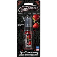 Good Head Oral Delight Spray - Liquid Strawberry, 1 oz, Doc Johnson