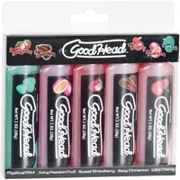 Good Head One Shots 5 Flavors, Doc Johnson