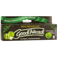 GoodHead Oral Delight Gel, Green Apple, 4 oz, Doc Johnson