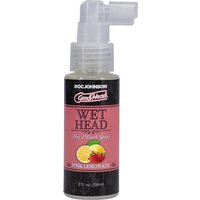 Goodhead - Wet Head - Dry Mouth Spray - Pink Lemonade, 2 oz, Doc Johnson