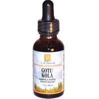 Gotu Kola Organic, 1 oz, L.A. Naturals