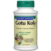 Gotu-Kola Herb (GotuKola) 90 caps from Nature's Answer