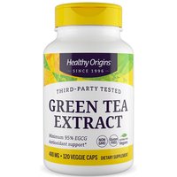 Green Tea Extract 400 mg, 120 Veggie Capsules, Healthy Origins